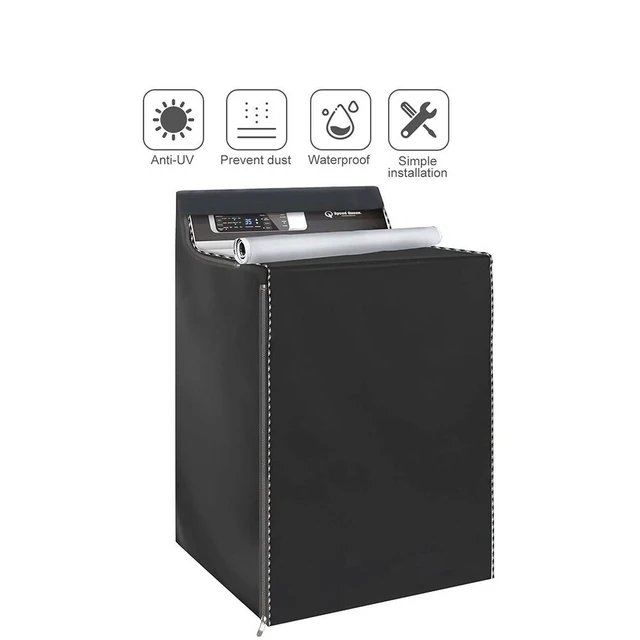 Alt view image 3 of 3 - US 2 Pack Washer Dryer Cover Top loading Machine Waterproof Dust-proof Sun-Proof