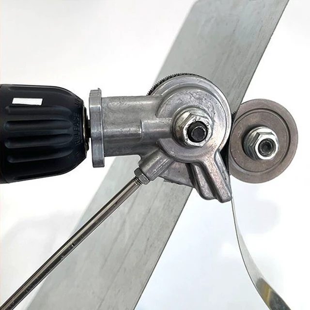 Alt view image 2 of 4 - US Electric Drill Plate Cutter Sheet Metal Nibbler Precise Cutting Safe Durable