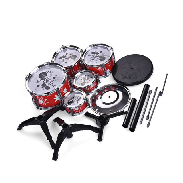 Alt view image 3 of 3 - US 1 Pc Kid Toddler Drum Set Kit Musical Percussion Instrument Educational Toy