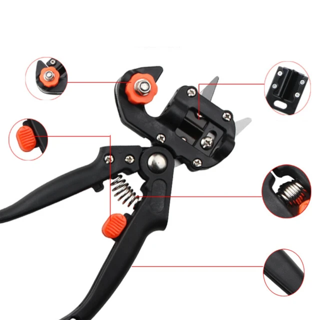 Alt view image 3 of 4 - US Garden Tree Grafting Knife Pruning Pruner Shears Snip Scissors Cutting Tool