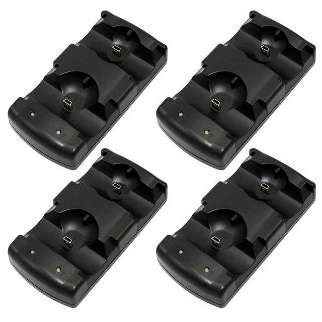 Alt view image 3 of 3 - US 2 Pack PS3 Controller USB Dual Charger Charging Dock Station for Sony PS3