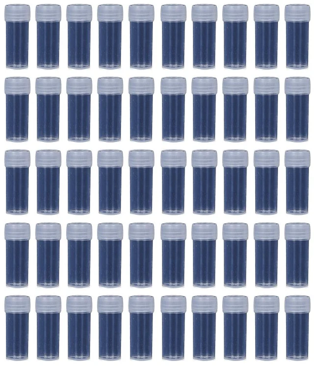 Main image of US 100 Pack 5ML Sample Bottle Small Pill Plastic Container Empty Pill Bottle
