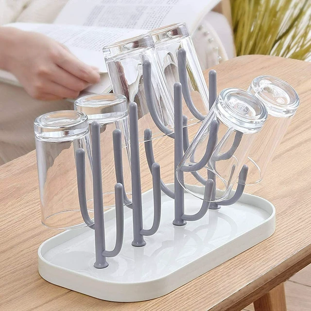 Alt view image 4 of 5 - US Baby Bottle Drying Rack Portable Bottle Dryer Holder Nipples Cups Pump Parts CE-3-axianrenzhangliganjia mise