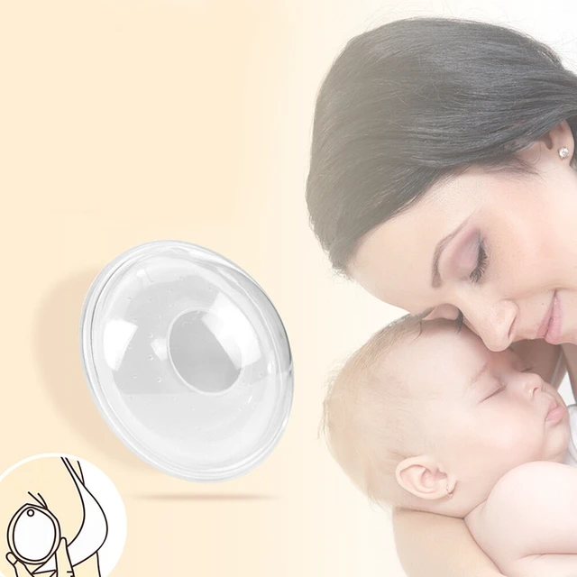 Alt view image 4 of 6 - US 2Pcs Silicone Breast Shells Milk Saver Collector Nursing Breastfeeding Cups