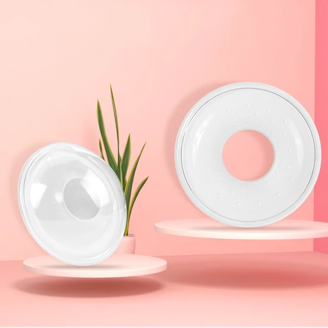 Alt view image 3 of 6 - US 2Pcs Silicone Breast Shells Milk Saver Collector Nursing Breastfeeding Cups