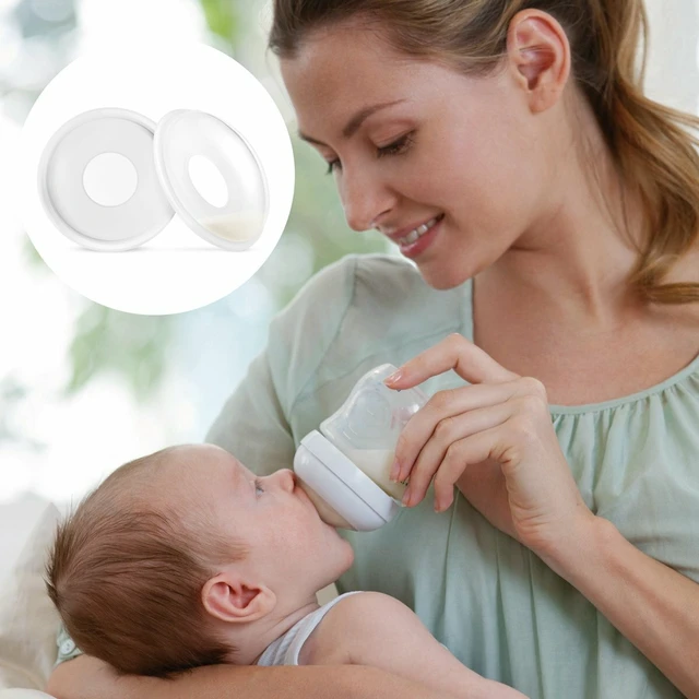Alt view image 6 of 6 - US 2Pcs Silicone Breast Shells Milk Saver Collector Nursing Breastfeeding Cups