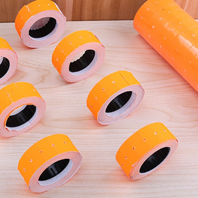 Alt view image 4 of 5 - US 10Rolls/5000Tag Design Label for Motex MX-5500 L5500 Mx989 Price Gun