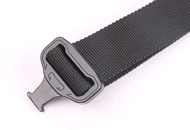 Alt view image 5 of 5 - US Casual Military Tactical Belt Mens Army Combat Waistband Rescue Rigger Belts CF-4-byaodai3.8x125cm kafeise