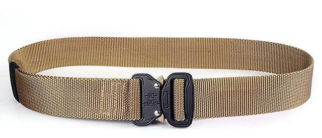 Alt view image 3 of 6 - US Casual Military Tactical Belt Mens Army Combat Waistband Rescue Rigger Belts CF-4-byaodai3.8x125cm kaqi