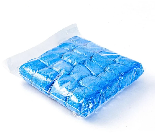 Main image of US 100-200 Disposable Anti Slip Boot Shoe Covers Overshoes Protective Waterproof