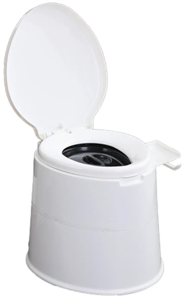 Main image of US 5L Portable Outdoor Indoor Travel Camping Bucket Toilet Vehicle Potty Commode