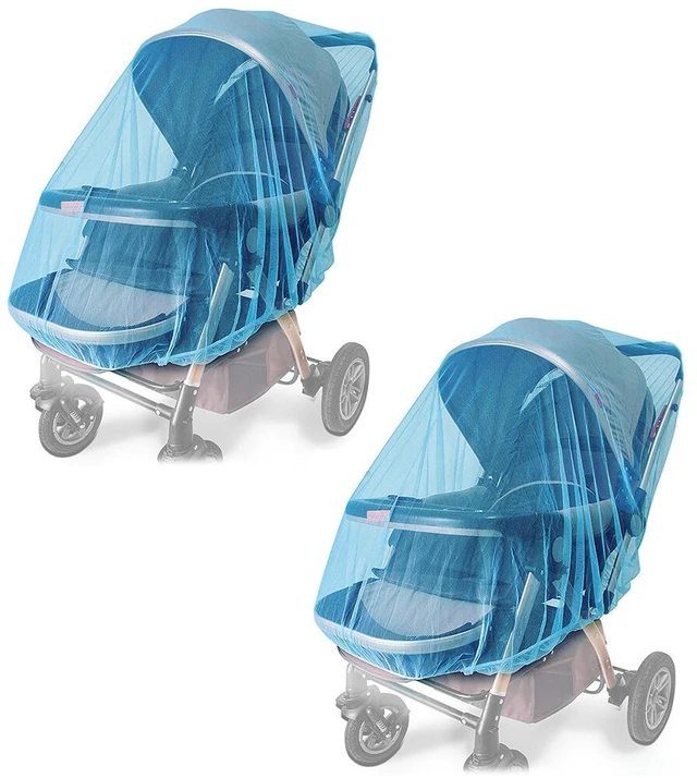 Main image of US 2Pcs Baby Mosquito Net Stroller Car Seat-Infant Bug-Protection Insect Cover