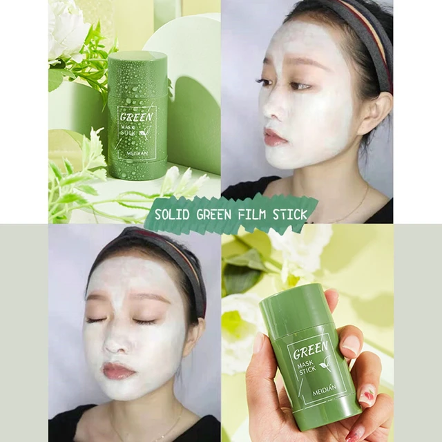 Alt view image 4 of 5 - US 1Pack Green Tea/Eggplant Stick Mask Blackhead Remover Oil Control Cleansing