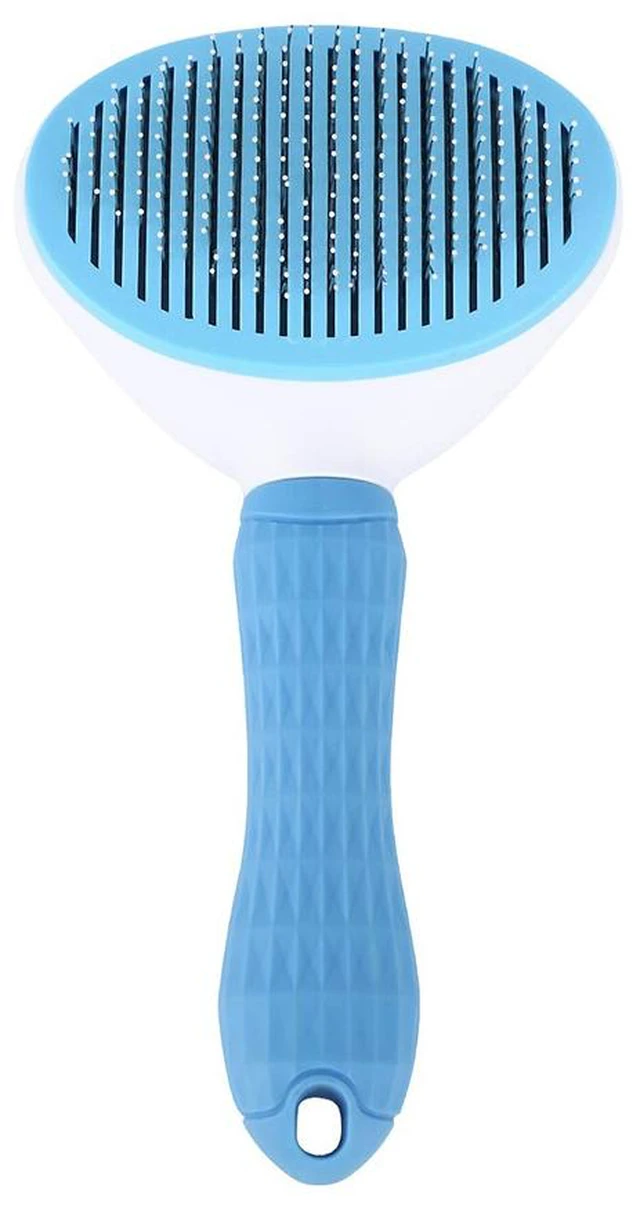 Main image of US 1 Pack Self Cleaning Slicker Brushes for Dogs Cats Pet Grooming Brush Tool