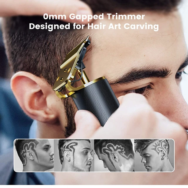 Alt view image 2 of 5 - US Men Pro Cordless Electric Hair Clipper Beard Trimmer Shaver Hair Cutting Kit