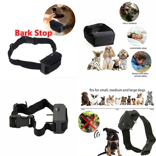 Alt view image 5 of 5 - US Automatic Anti Bark Barking All Size Dog Shock Control Device Training Collar