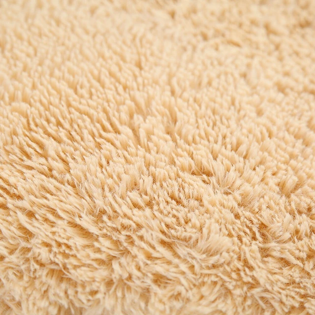 Alt view image 2 of 5 - US 3-Piece Bathroom Rug Set Include U-Shaped Contour Toilet Mat Machine Washable DB-1- b matongdiansanjiantao tianlanse