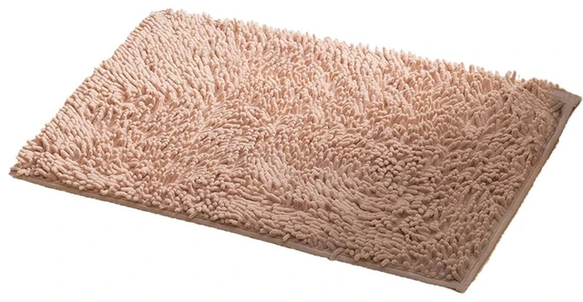 Main image of US Luxury Chenille Bath Rug Absorbent Soft Shaggy Non Slip Bathroom Mat Rugs DB-1-a xuenierdidian tuose