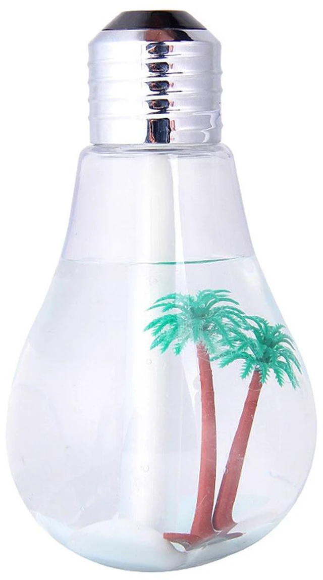 Main image of US 1 Pack USB Desktop Bulb Air Humidifier Essential Oil Diffuser Aromatherapy