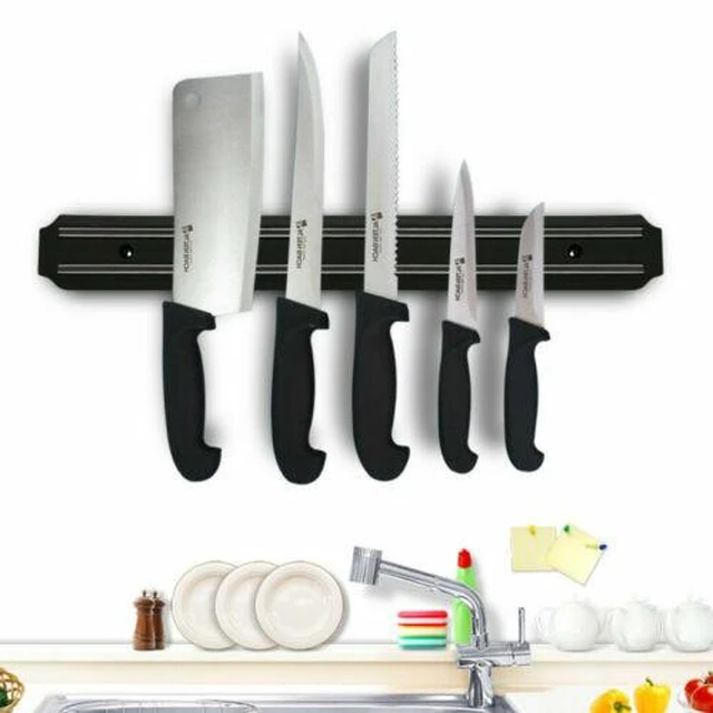 Main image of US 1Pcs Wall Mount Magnetic Knife Scissor Storage Holder Rack Bar Kitchen Tool
