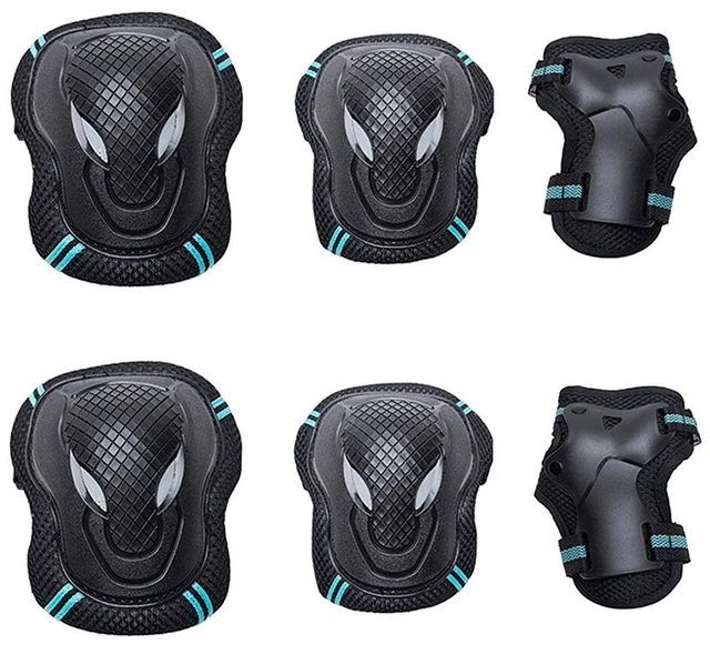 Main image of US Wrist Knee Pads Elbow Guards Protective Gear Set For Skateboard Skate Bike