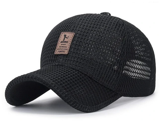 Main image of US 1 Pcs Men's Mesh Baseball Cap Snapback Sun Protection Breathable Sports Hat