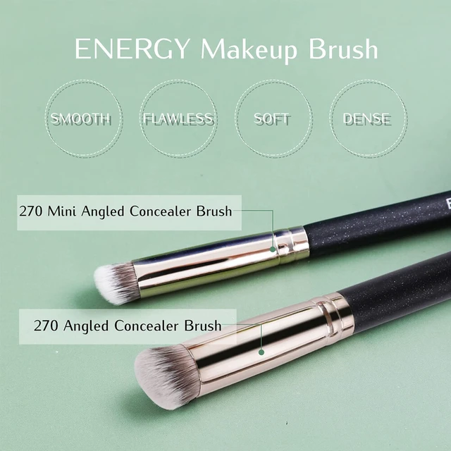 Alt view image 2 of 5 - US 1 Concealer Under Eye Brush Set Foundation Highlight Shadow Cover Stippling