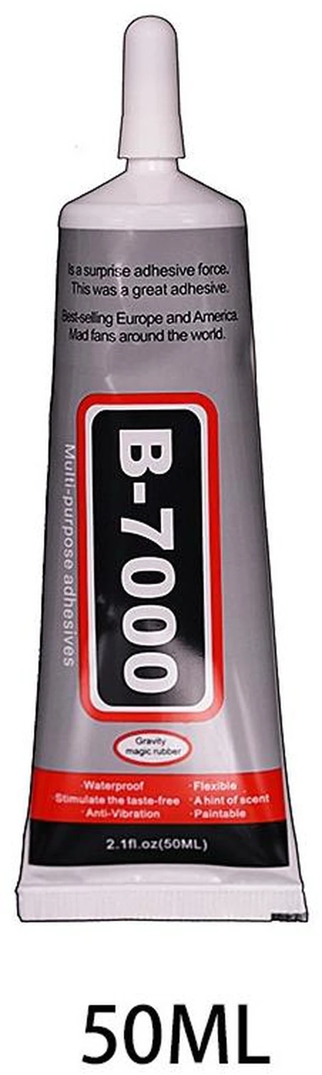 Main image of US 1-2 Pack 15~110ML B7000 All Purpose Frame Jewelry Phone Crafts Nail Art Glue DE-4-b B7000jiao50ml 1zhi