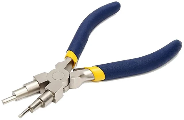 Main image of US Stainless Steel 6-in-1 Bail Making DIY Crafts Wire Looping Forming Plier