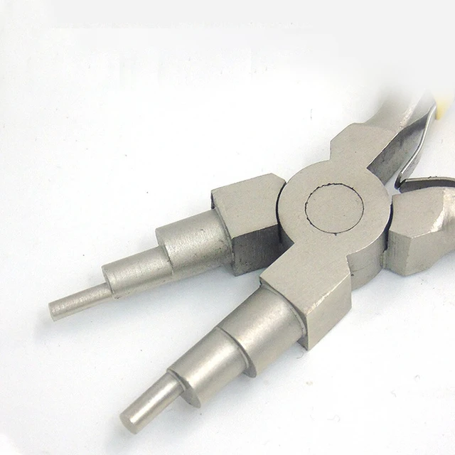 Alt view image 4 of 5 - US Stainless Steel 6-in-1 Bail Making DIY Crafts Wire Looping Forming Plier