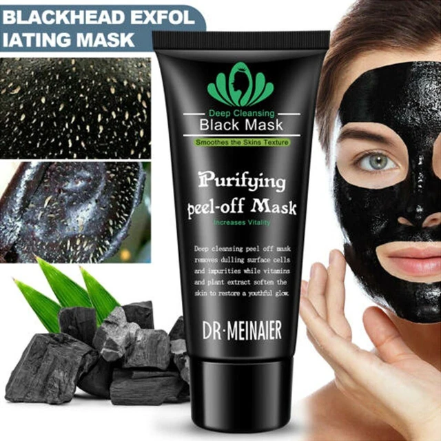 Alt view image 2 of 4 - US 1 Pc Blackhead Remover Peel Off Charcoal Mask Facial Cleansing Pore Control