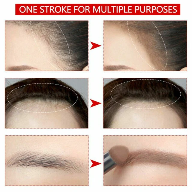 Alt view image 3 of 5 - US 1 Pc Hairline Powder Filler Stick Root Cover Up Instant Hair Filling Shadow DG-2-L changtiaofajixianbang04kafeise 1ge