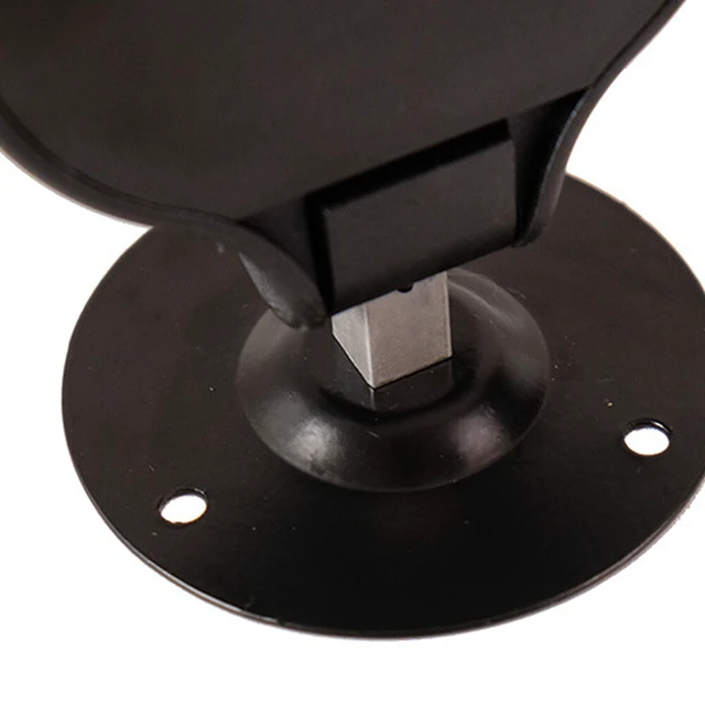 Alt view image 2 of 4 - US 1 Pc Guitar Wall Hanger Mount Stand Guitar Black Stand Wall Mount Auto Lock