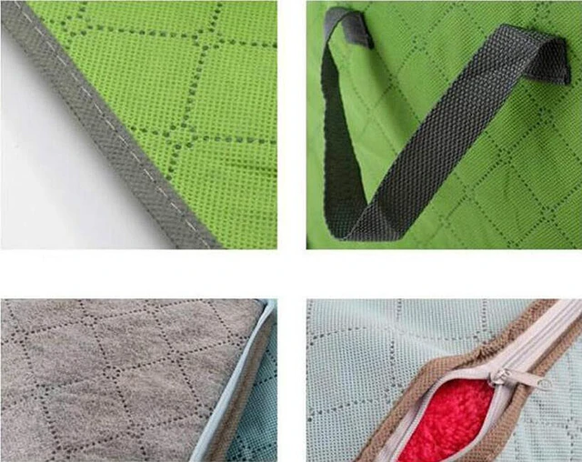 Alt view image 3 of 4 - US Anti Dust Large Storage Bag Clothes Quilt Blanket Storage Sort Home Organizer hengbanlvse
