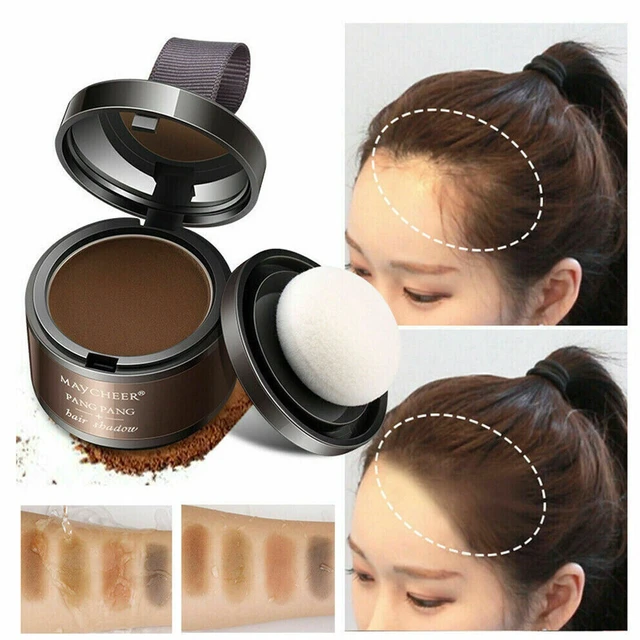 Alt view image 3 of 5 - US 1 Pack Hairline Powder Concealer Instantly Hair Line Shadow Cover Hair Root DG-2-m pianyifajixianfen4heise 1ge