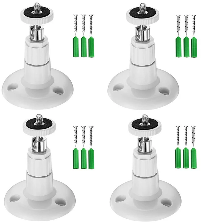 Main image of US 4 Camera Wall Mount Holder Stand Adjustable Indoor/Outdoor Security System