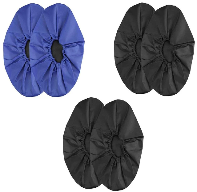Main image of US 3 Pairs Washable Reusable Non-Slip Sole Overshoe Dust Waterproof Shoe Cover