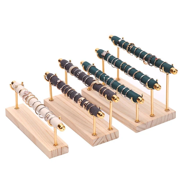 Alt view image 4 of 5 - US 1-2 Ring Display Holder Detachable Tier Rack Jewelry Storage Organizer Tower