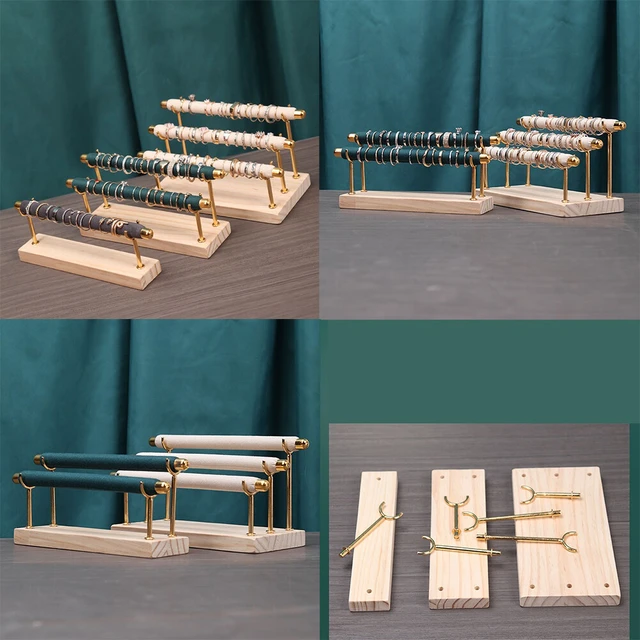 Alt view image 3 of 5 - US 1-2 Ring Display Holder Detachable Tier Rack Jewelry Storage Organizer Tower