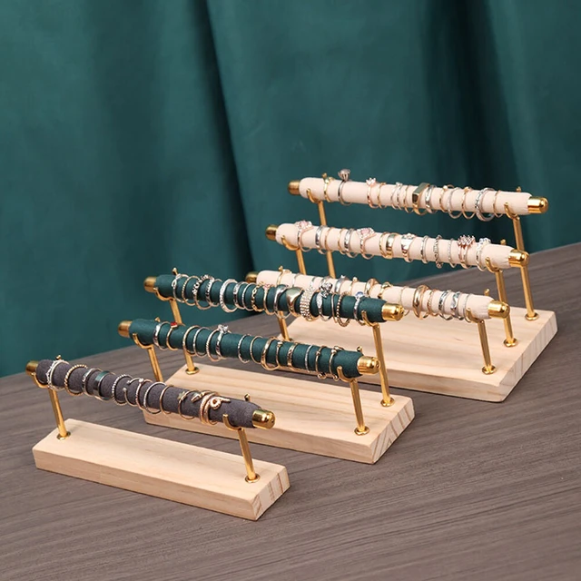 Alt view image 2 of 5 - US 1-2 Ring Display Holder Detachable Tier Rack Jewelry Storage Organizer Tower