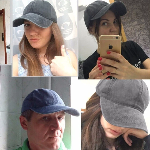 Alt view image 4 of 4 - US 1 Pcs Classic Baseball Cap Low Profile Hats Adjustable Washed Effect Unisex DH-1-r fuguyashemaojunlvse 1ge