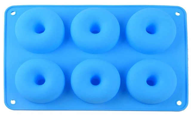 Main image of US Silicone Donut Mold Donut Mould Pan Baking Tray Bagels Cake Biscuit Muffins lanse
