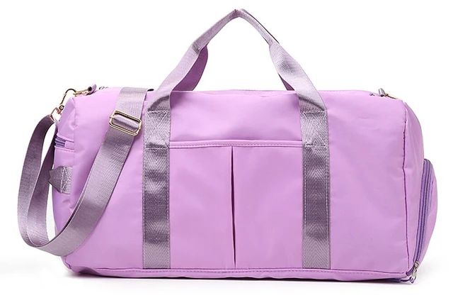 Main image of US Sports Gym Travel Duffel Bag Wet Pocket Shoes Compartment Swim Yoga Training