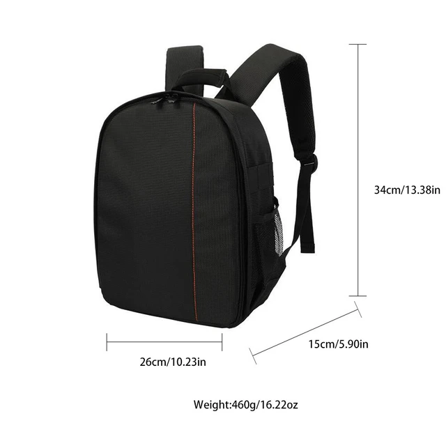 Alt view image 3 of 3 - US Waterproof Camera Backpack Sling Shoulder Bag Case for Canon Nikon Sony DSLR