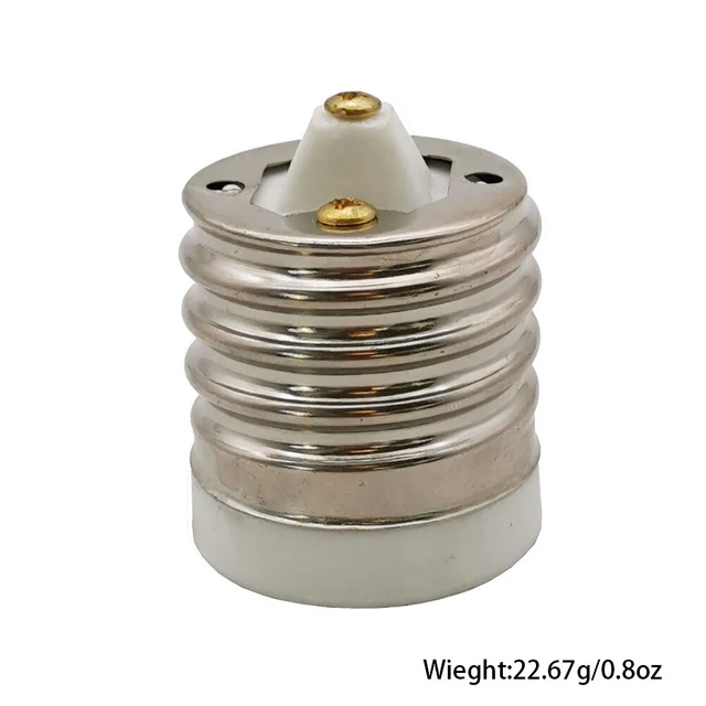 Alt view image 3 of 3 - US 5 Pack Light Bulb Socket Adapter Mogul Base E39 to Medium E26 Screw Reduce