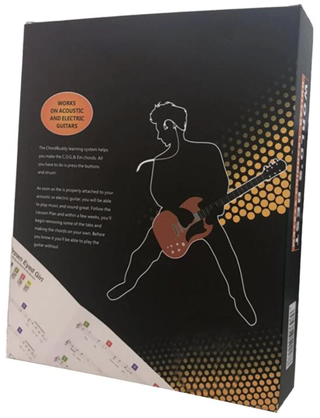 Main image of US 1 Pc Guitar Chord Aid Tool Acoustic Guitar Chord Learning Teaching ABS Tool