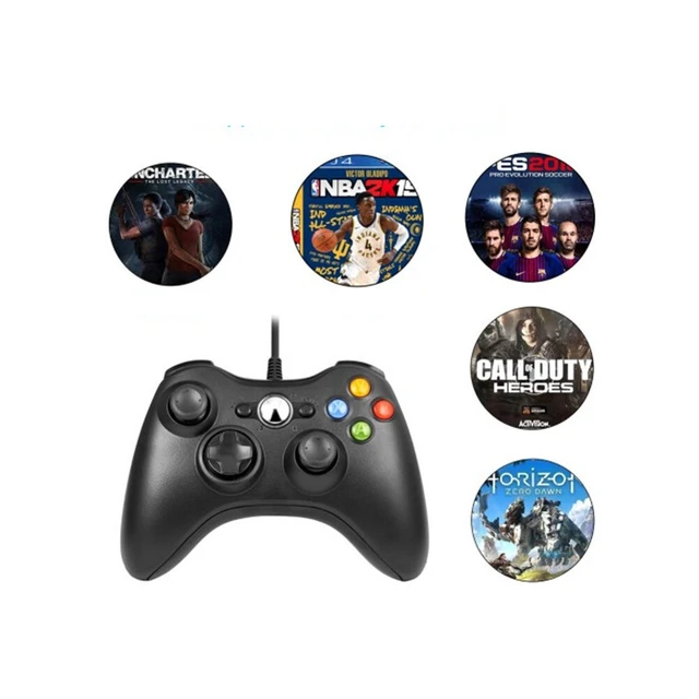Alt view image 4 of 4 - US 1 Pack Wired Controller USB For Compatible With Xbox 360/ Windows 7 8 10 11