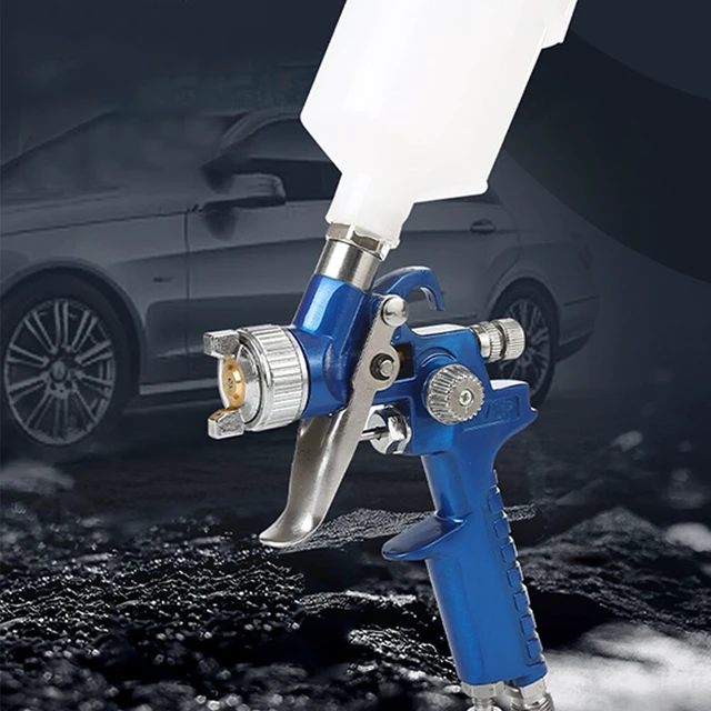 Alt view image 2 of 3 - US Mini HVLP Air Paint Spray Gun Auto Car Detail Touch Up Air Brush Gravity