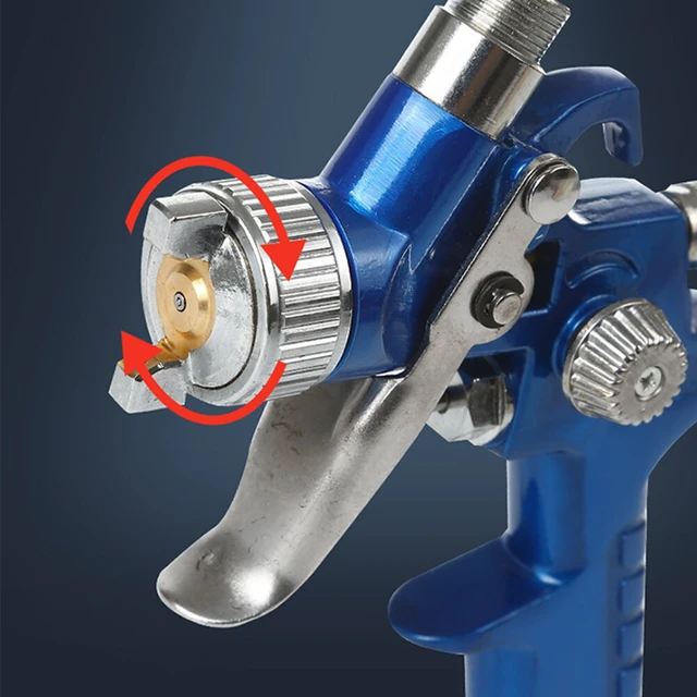 Alt view image 3 of 3 - US Mini HVLP Air Paint Spray Gun Auto Car Detail Touch Up Air Brush Gravity