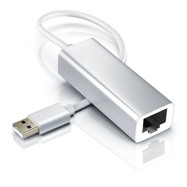 Alt view image 2 of 3 - US USB 3.0 to RJ45 Gigabit LAN Ethernet Network Adapter 10/100/1000 Mbps Silver